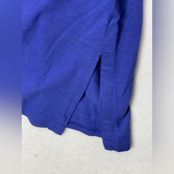 J.Jill Embellished Embroidered Floral Tunic Blouse Navy Blue size 3X - Picture 8 of 9